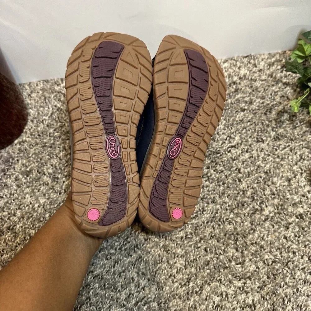 Chaco Kids Size 3 Odyssey Waterproof Sport Sandals Shoes Blue Purple New